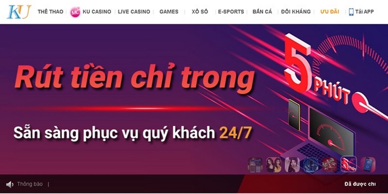 Hướng dẫn các bước rút tiền Kubet dễ hiểu nhất